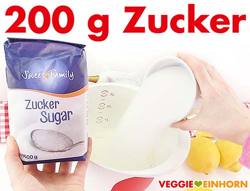 200 g Zucker