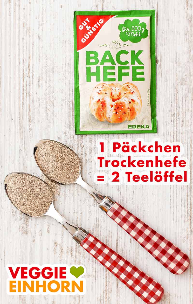 So ersetzt Du frische Hefe durch Trockenhefe [EINFACH]