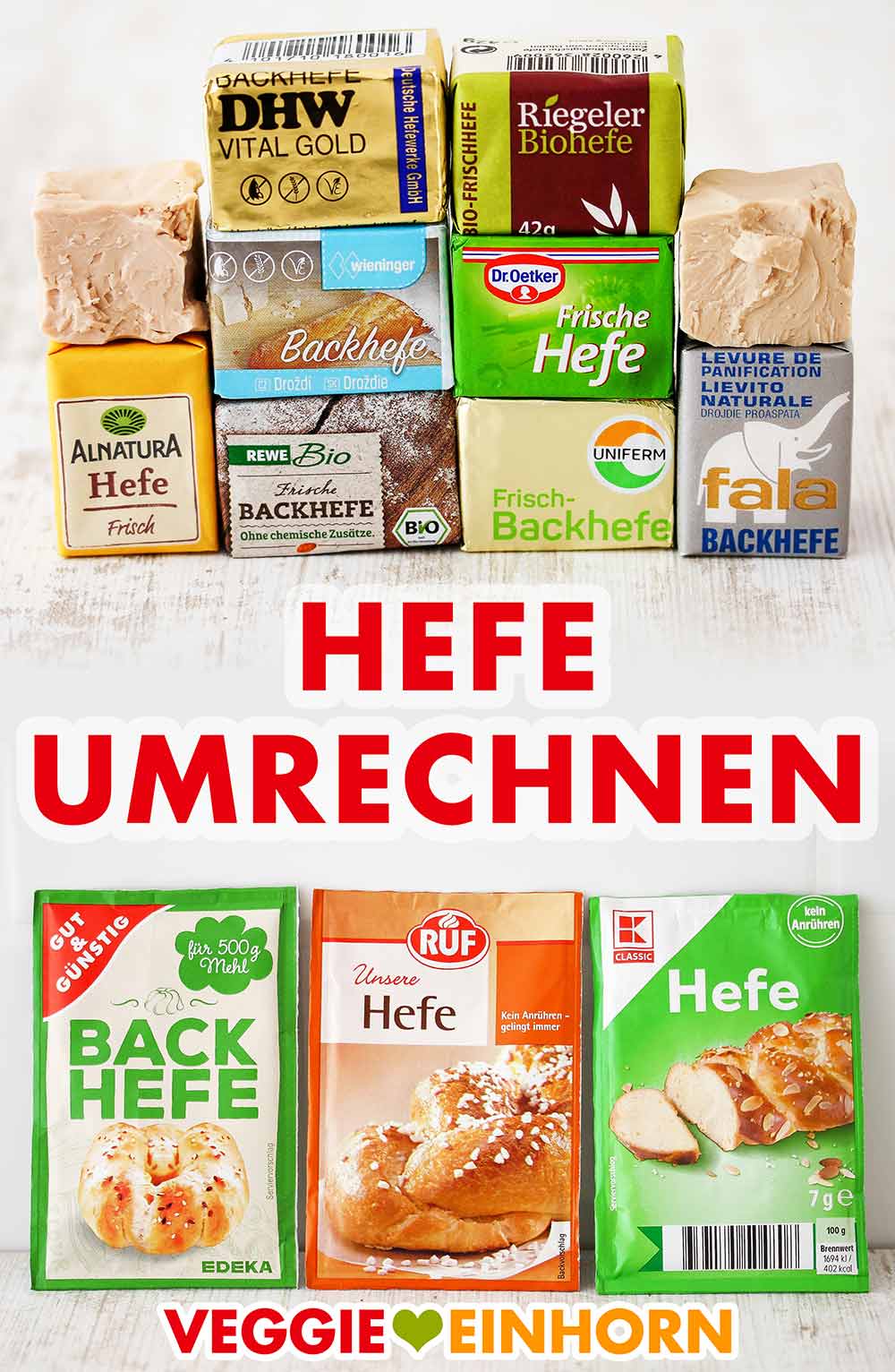 So ersetzt Du frische Hefe durch Trockenhefe [EINFACH]