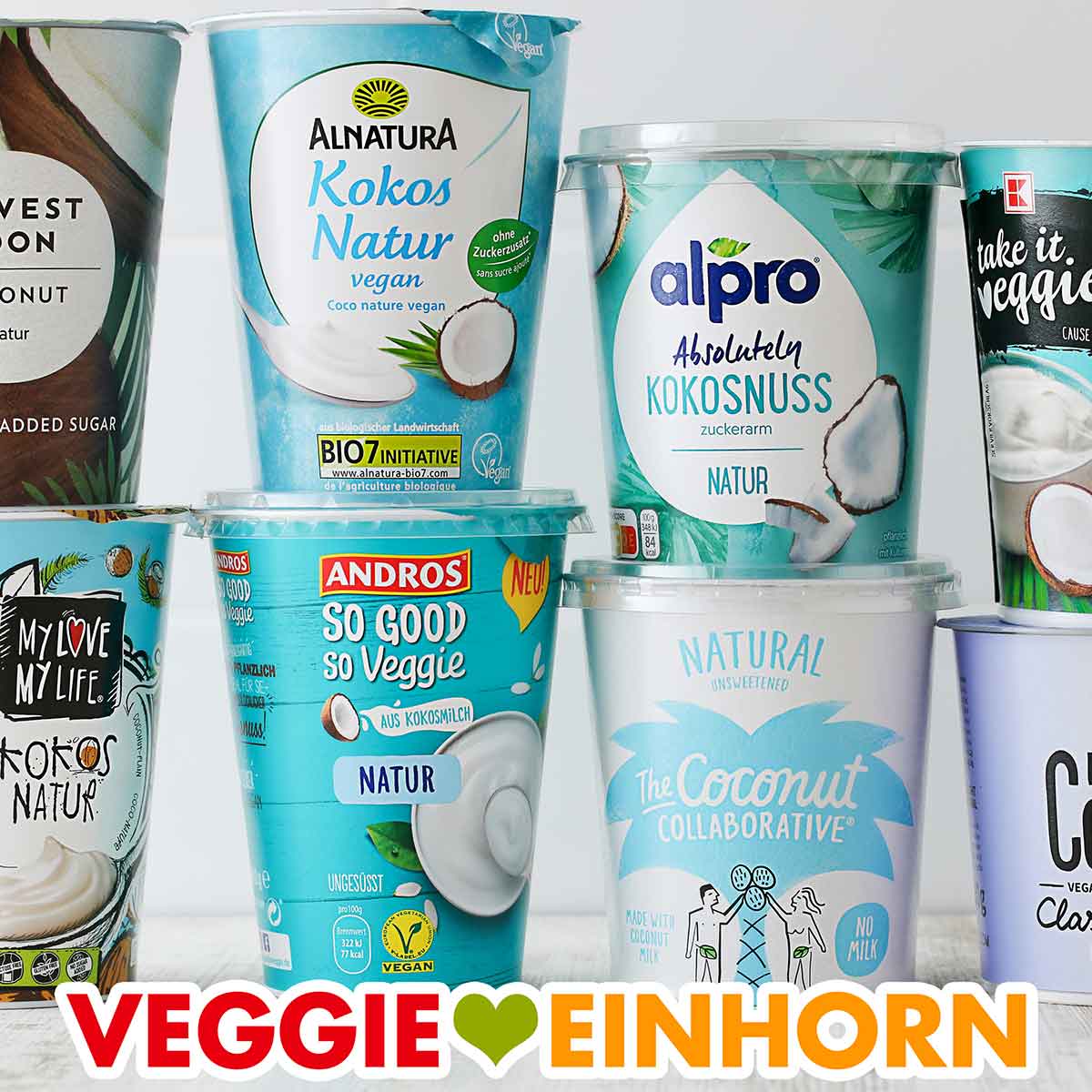 Veganer Joghurt aus dem Supermarkt