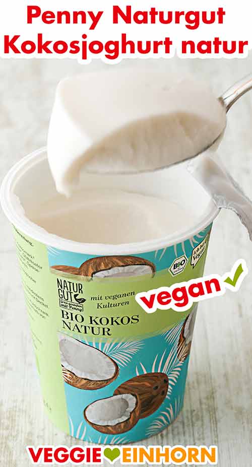 Ein Becher Bio Kokos Joghurt von Penny Naturgut