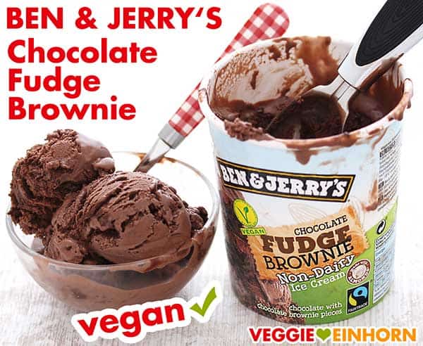 Ben & Jerry's veganes Eis Chocolate Fudge Brownie