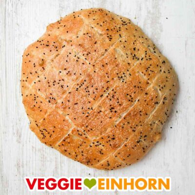Veganes türkisches Fladenbrot