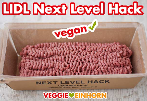 Veganes Next Level Hack in der Packung
