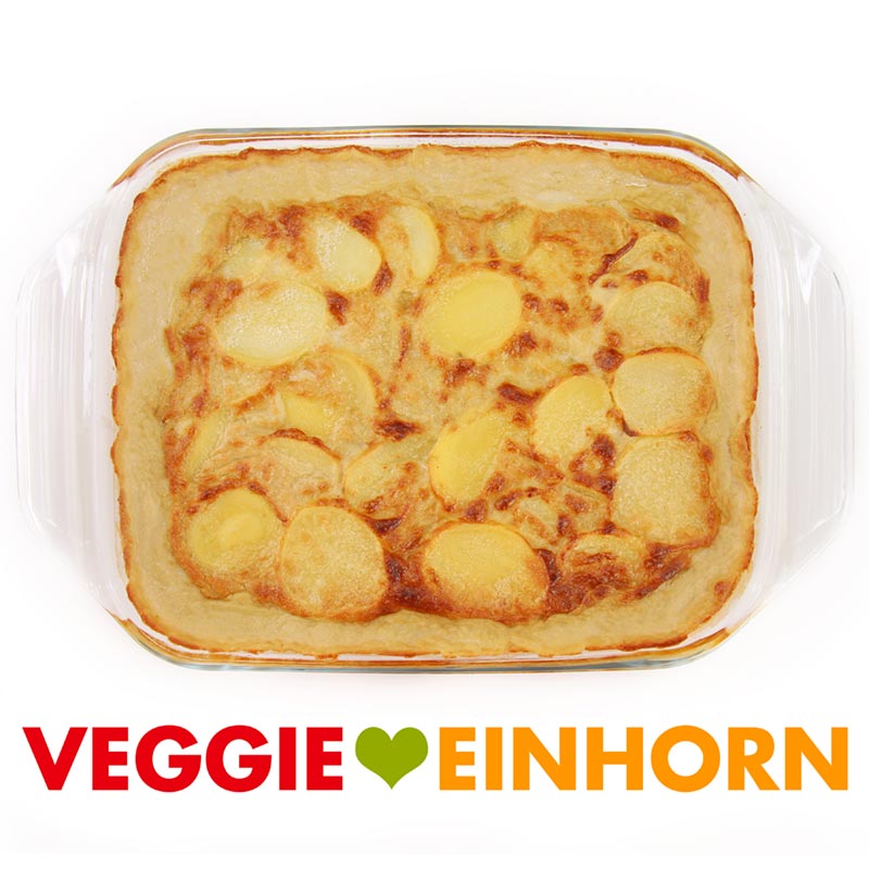 Veganes Kartoffelgratin einfach
