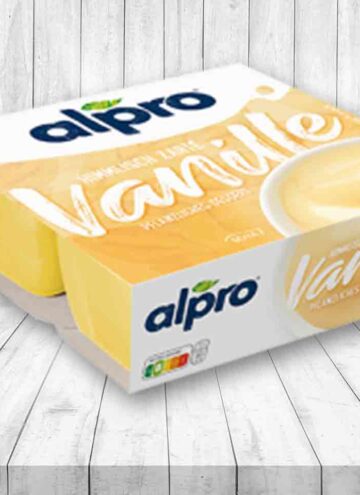 Packung alpro Vanille Pudding