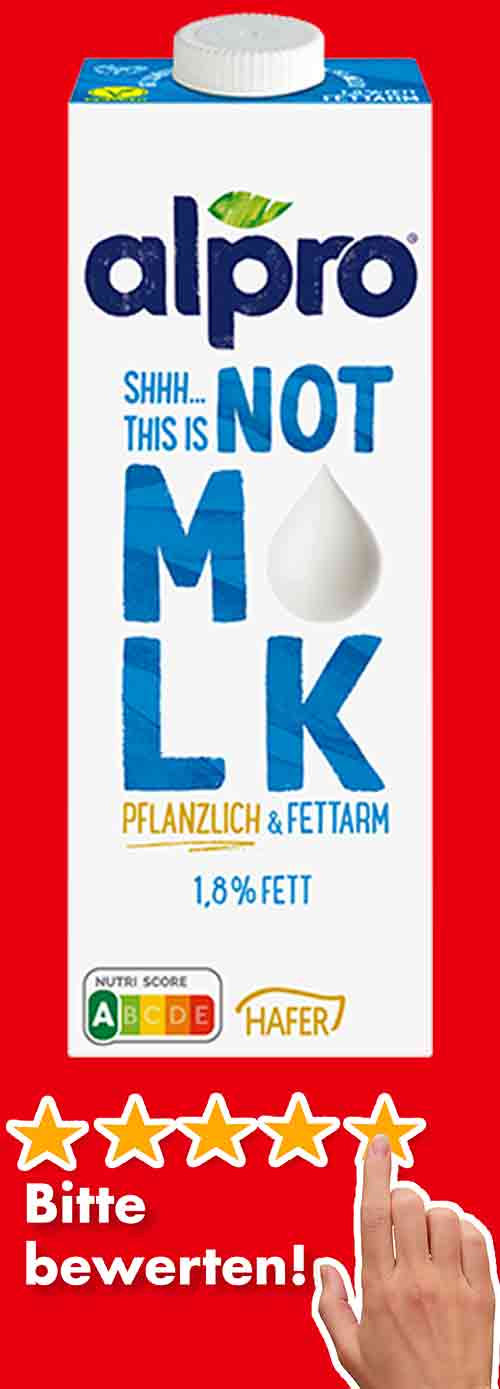 Bewertungen Alpro Not Milk Fettarm