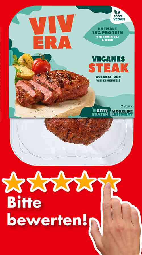 Bewertungen Vivera Veganes Steak