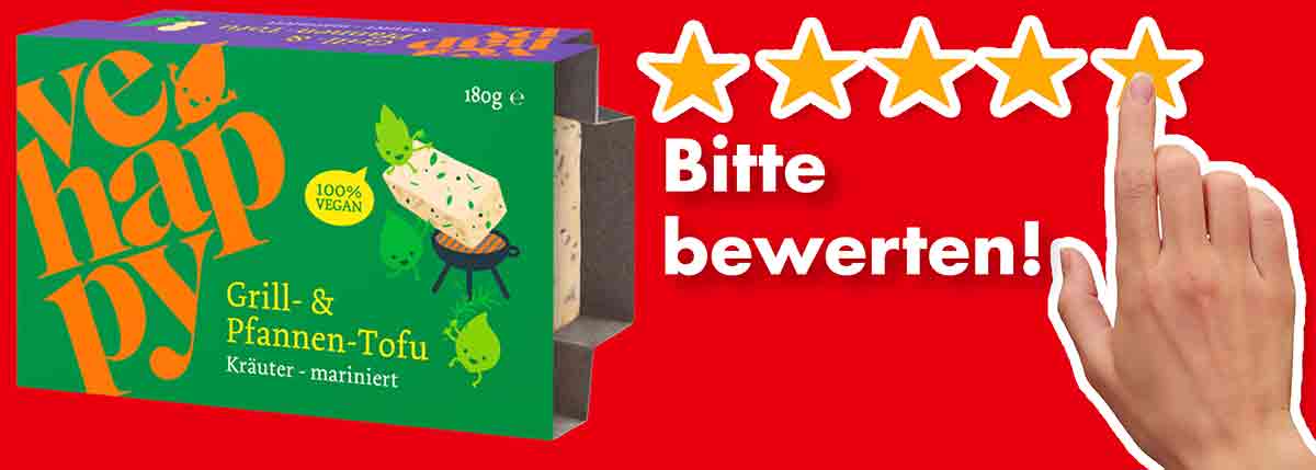 Bewertungen Grill- & Pfannen-Tofu mit Kräutern von vehappy