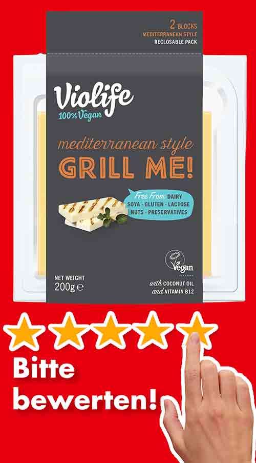 Bewertungen Violife Grillkäse