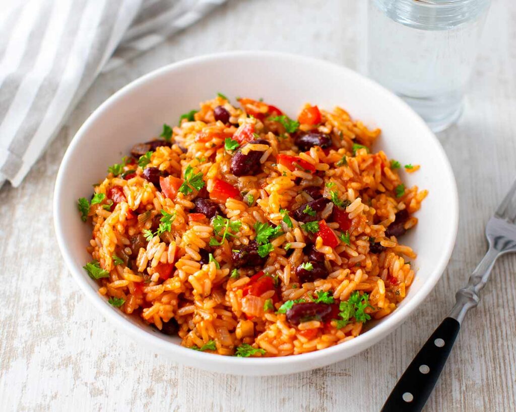 Reis mit Bohnen | Sehr gutes Rezept Reis mit Bohnen | Sehr gutes Rezept