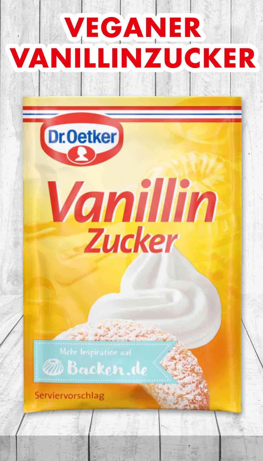 Produkttest Veganer Vanillinzucker von Dr. Oetker