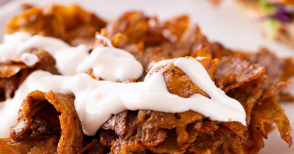 Veganes Dönerfleisch selber machen aus Seitan