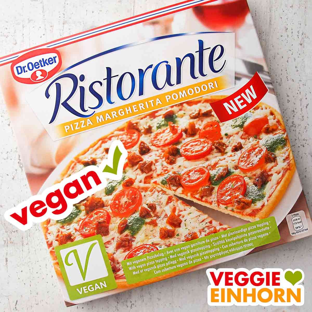 Vegane Pizza Ristorante von Dr. Oetker