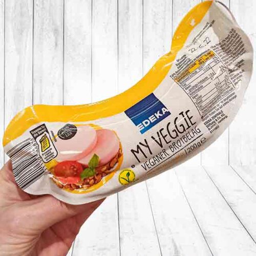 Edeka My Veggie Veganer Brotbelag Fleischwurst