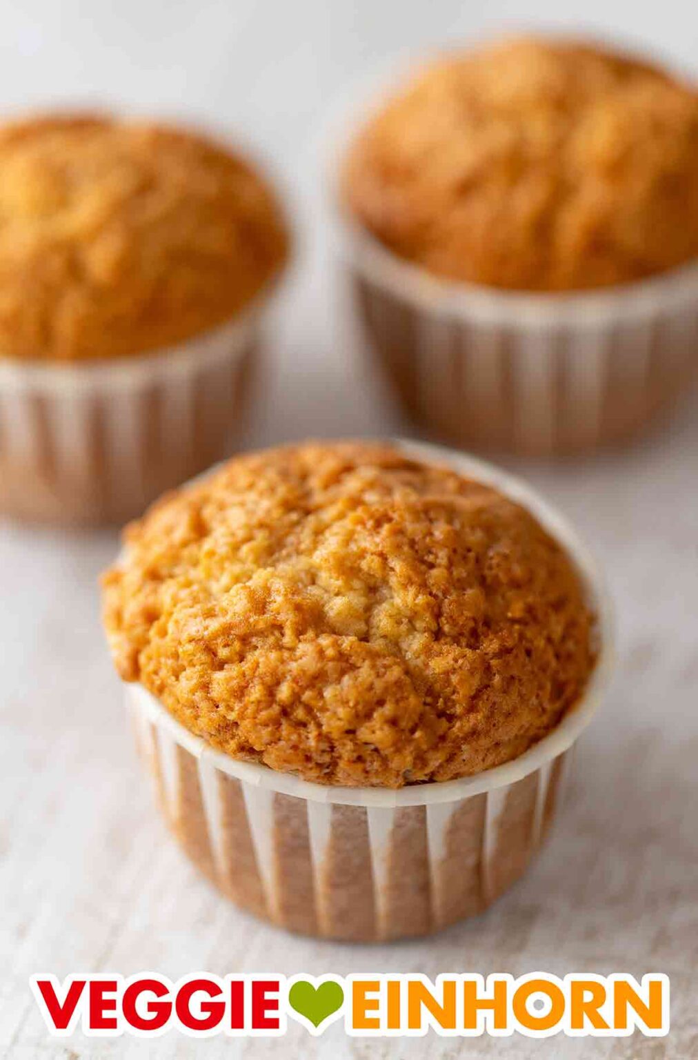 Grundrezept für vegane Muffins mit Apfelmus