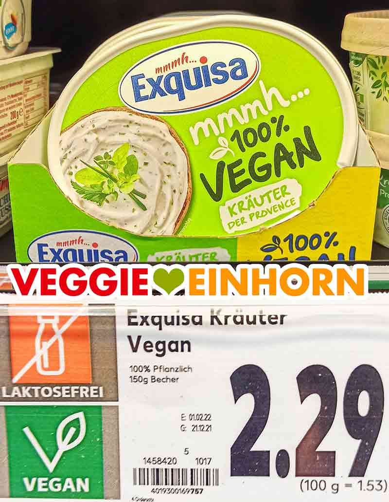 Exquisa 100 % Vegan Kräuter der Provence mit Preisschild