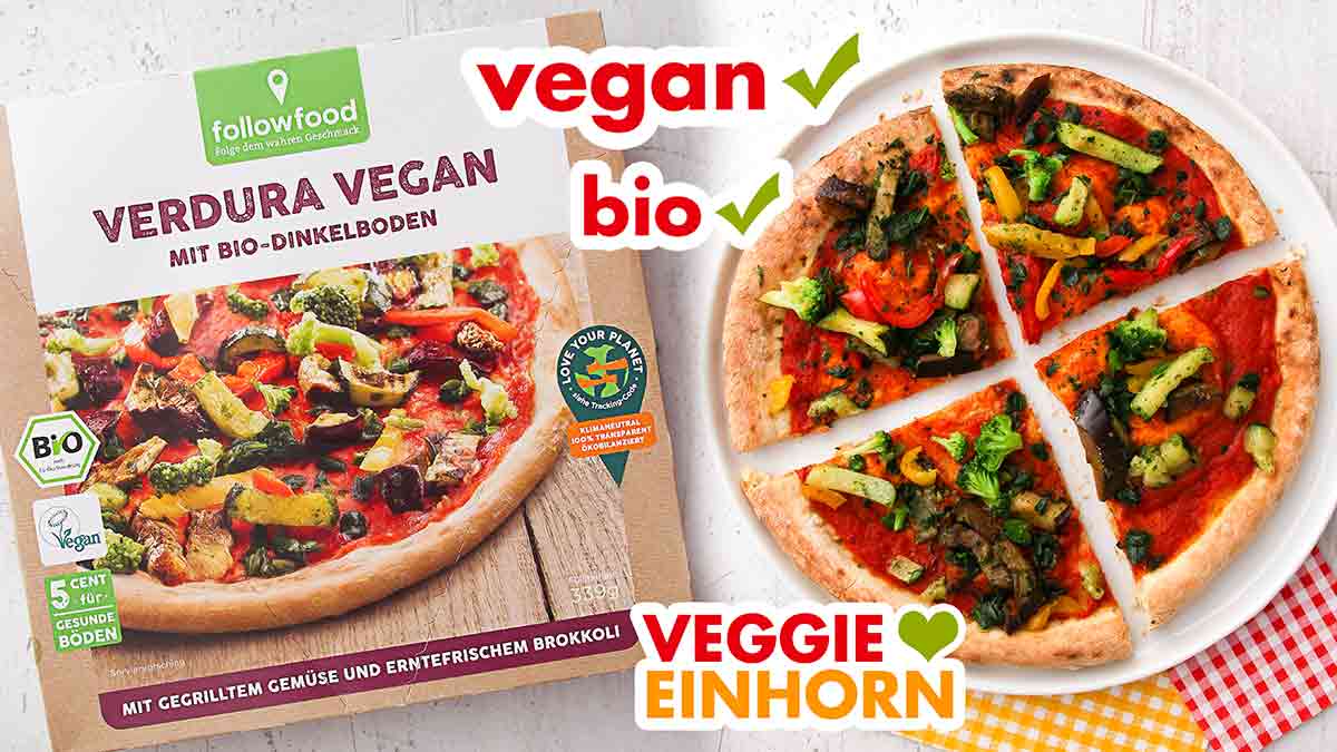 Die Bio Pizza Verdura Vegan von followfood