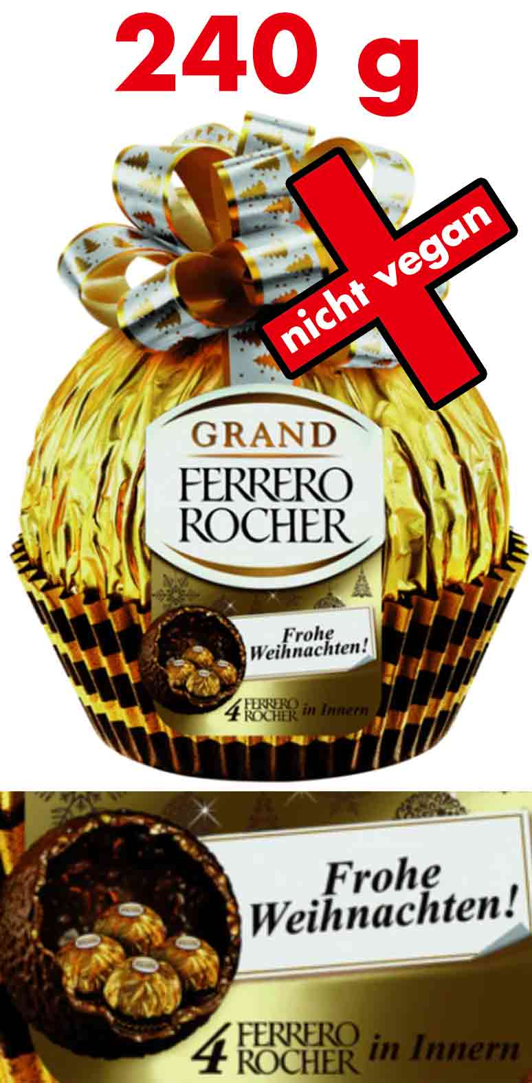 Das Grand Ferrero Rocher XXL 240 g
