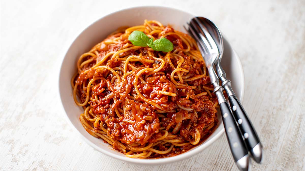 Grünkern Bolognese