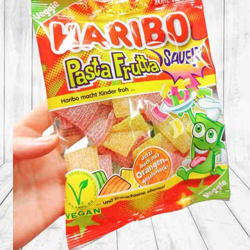 Eine Packung Pasta Frutta von Haribo