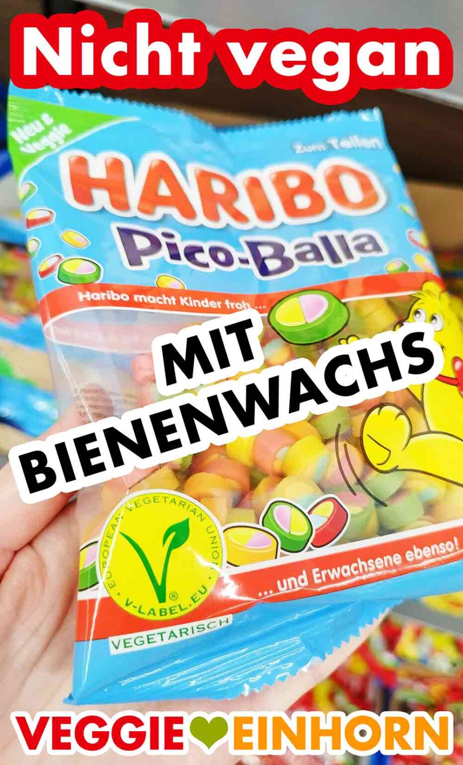 Vegane Sorten von Haribo (Liste)
