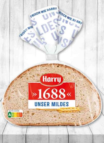 Veganes Brot Harry Unser Mildes 1688