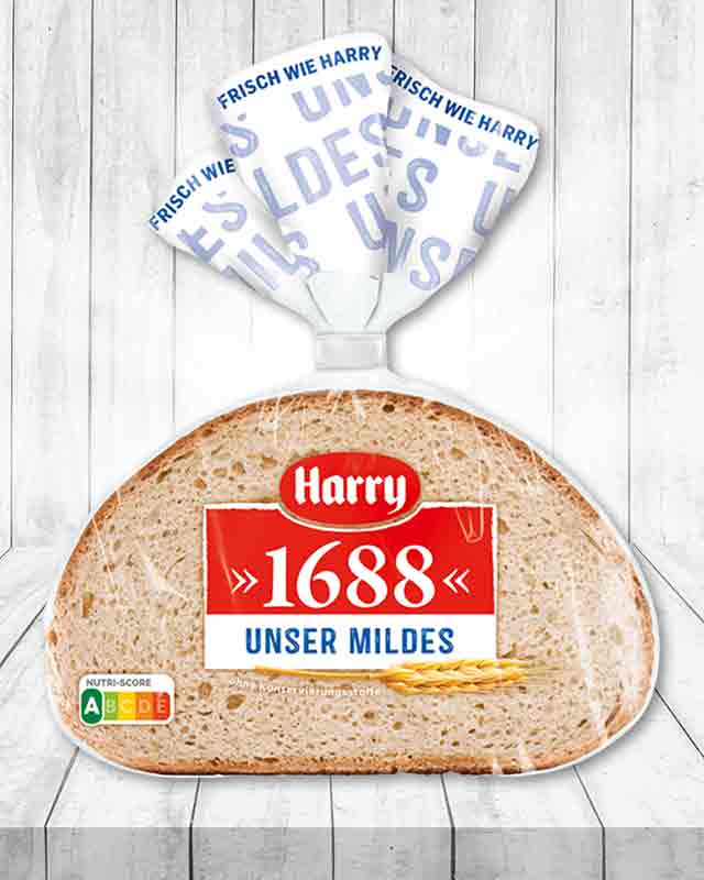 Veganes Brot Harry Unser Mildes 1688