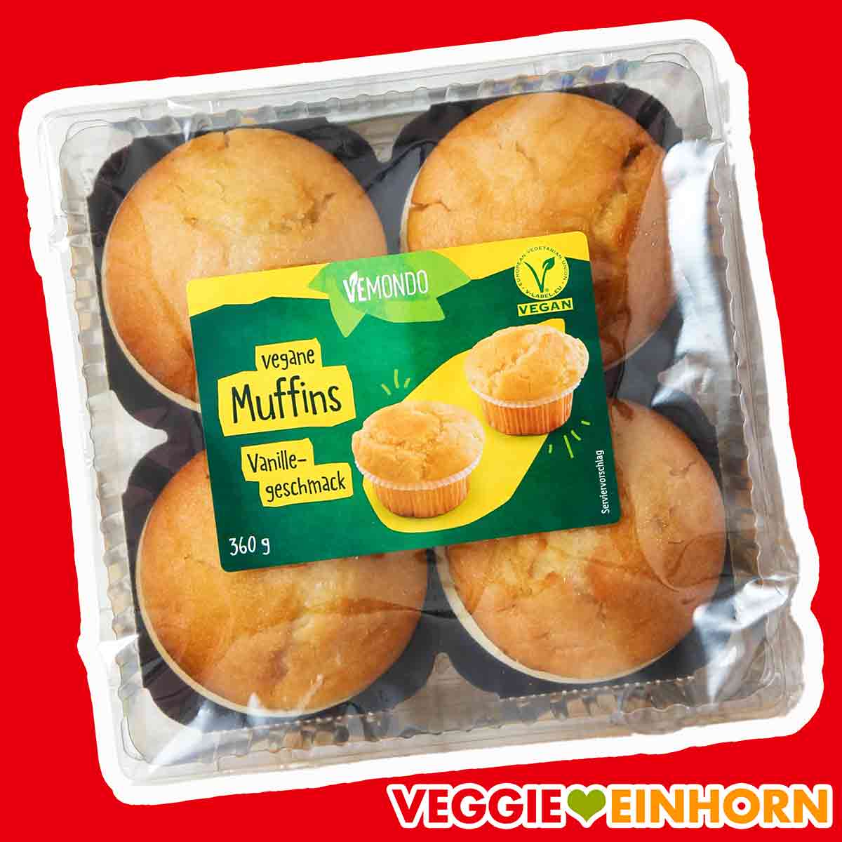 Vegane Vanille Muffins von Lidl