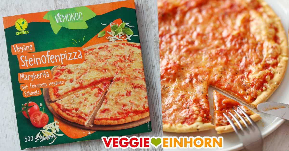 Lidl Vegane Pizza Margherita von Vemondo