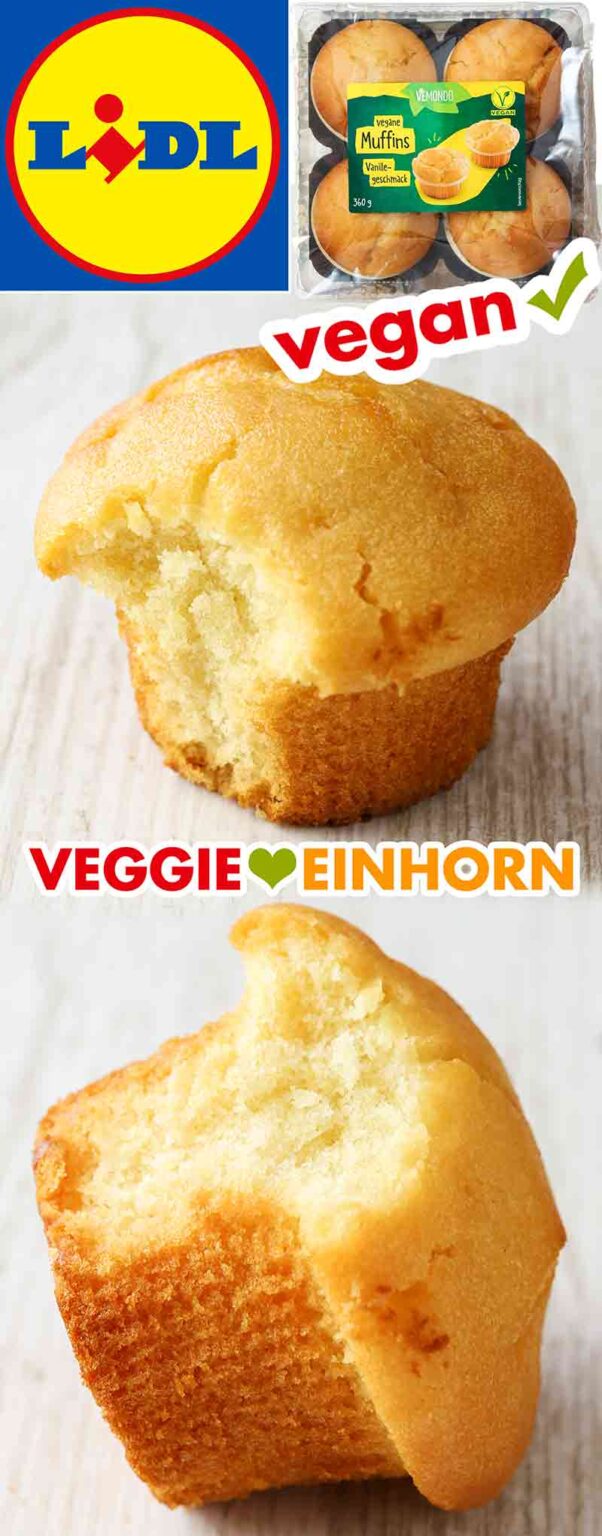 Vegane Vanille Muffins von LIDL [Im Test]