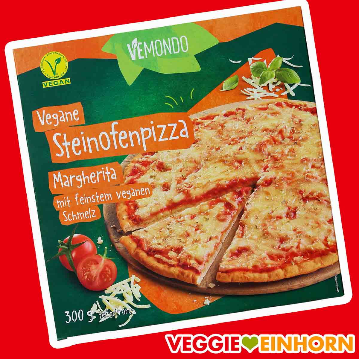 Vegane Pizza Margherita von Lidl
