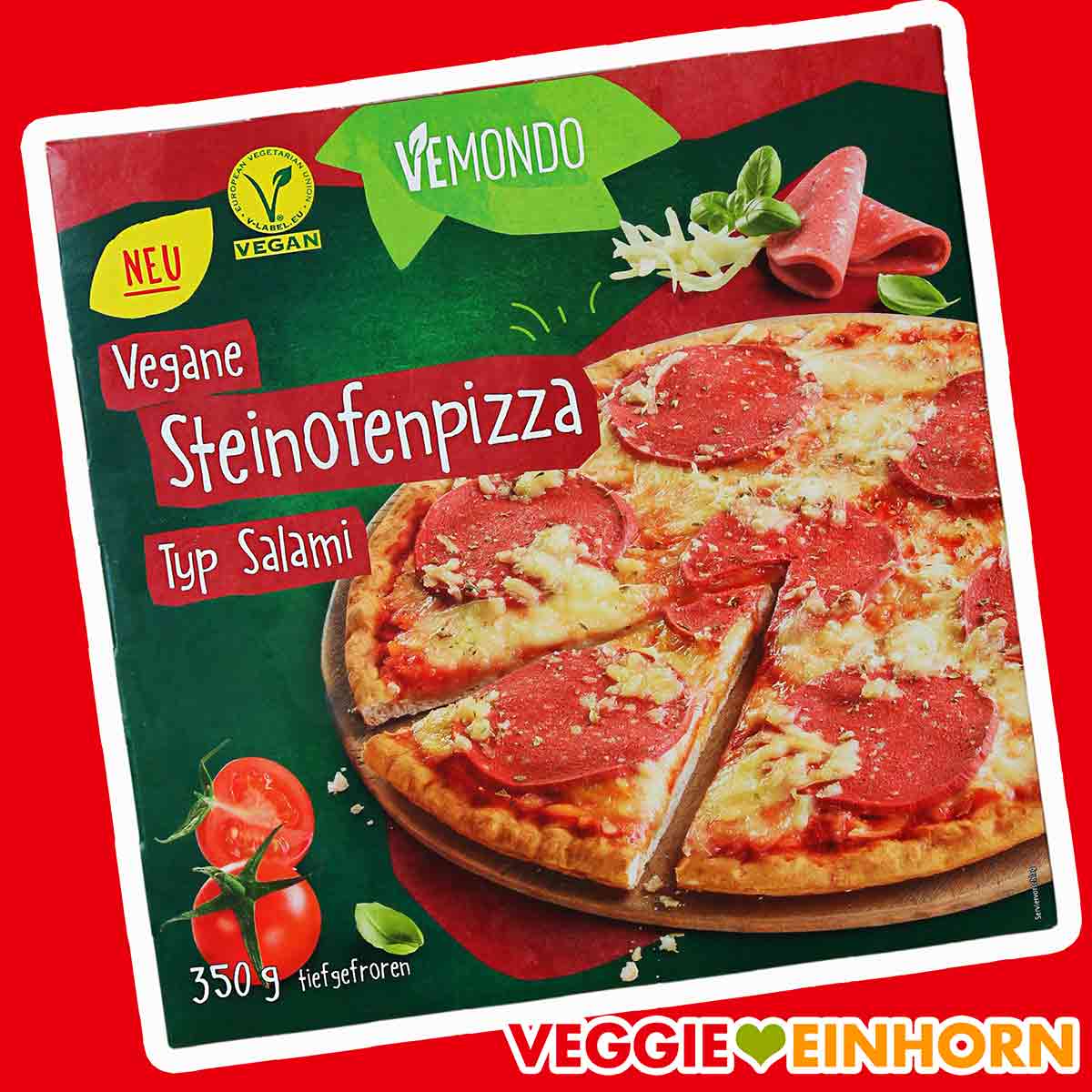 Vegane Pizza Salami von Lidl
