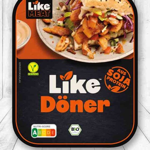 Eine Packung Like Döner von Like Meat