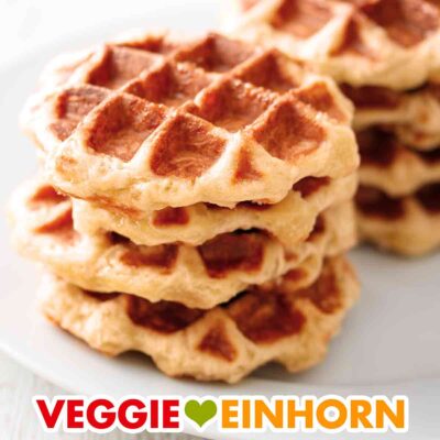 Vegane Lütticher Waffeln