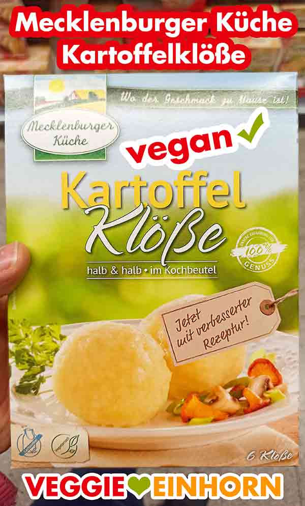 Mecklenburger Küche Kartoffelklöße halb und halb