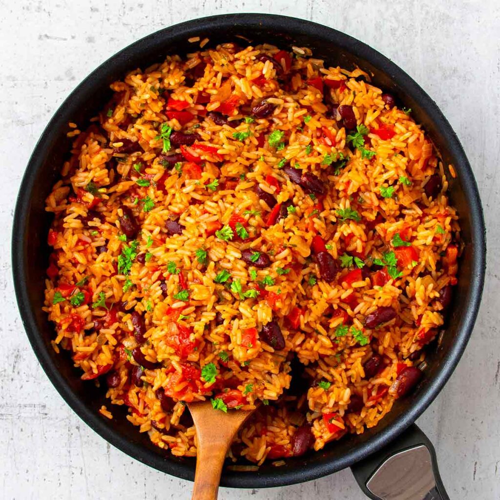 Reis mit Bohnen | Sehr gutes Rezept Reis mit Bohnen | Sehr gutes Rezept