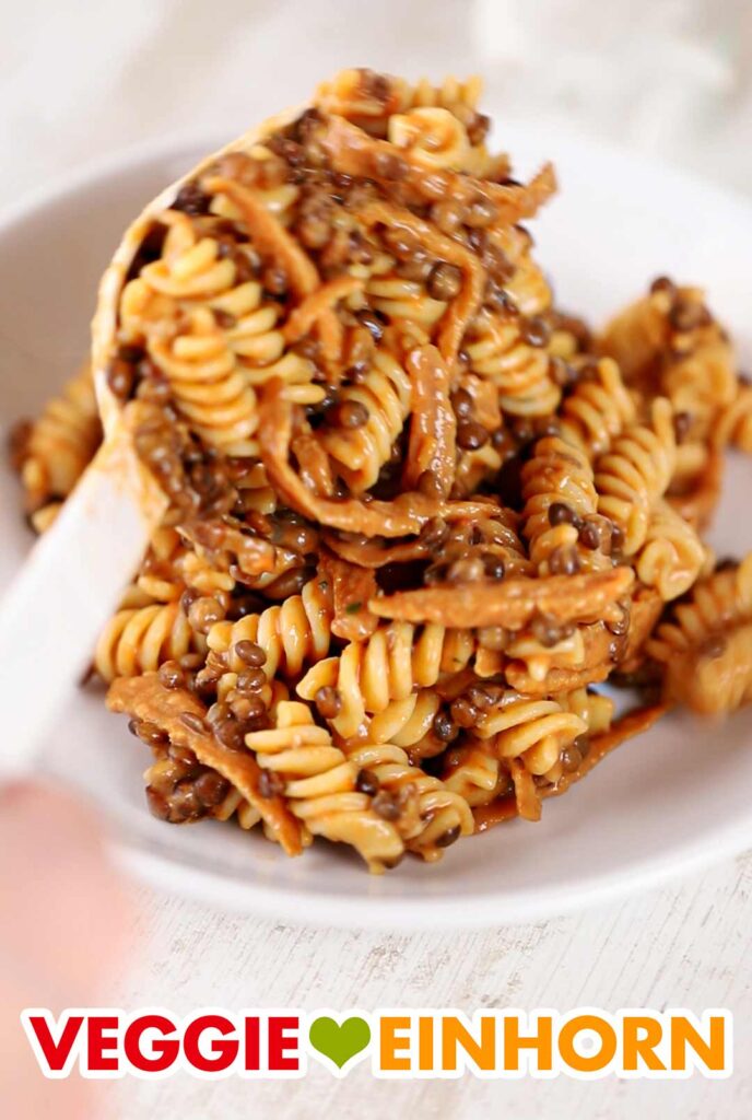 Pasta e Lenticchie (Italienische Nudeln mit Linsen)