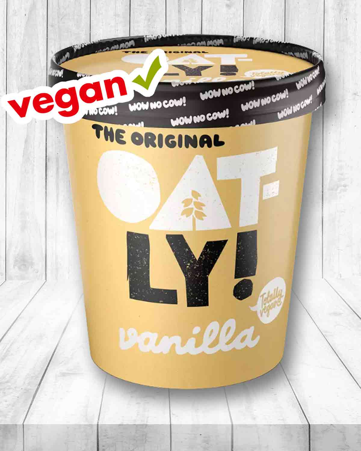 Veganes Vanilleeis Von Oatly Veganes Vanilleeis Von Oatly