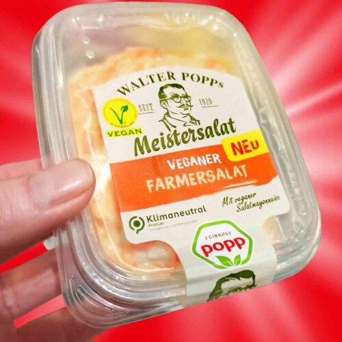 Veganer Farmersalat Popp Feinkost