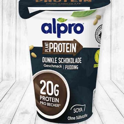 Schoko Protein Pudding von Alpro