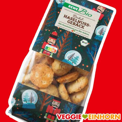 Rewe Bio Veganes Haselnussgebäck