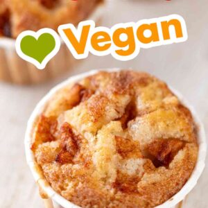 Rezept für vegane Apfel Zimt Muffins