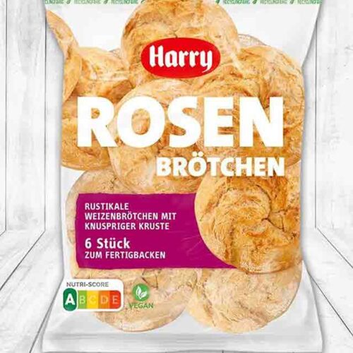 Eine Packung Harry Rosenbrötchen