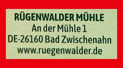 Hersteller Rügenwalder Mühle