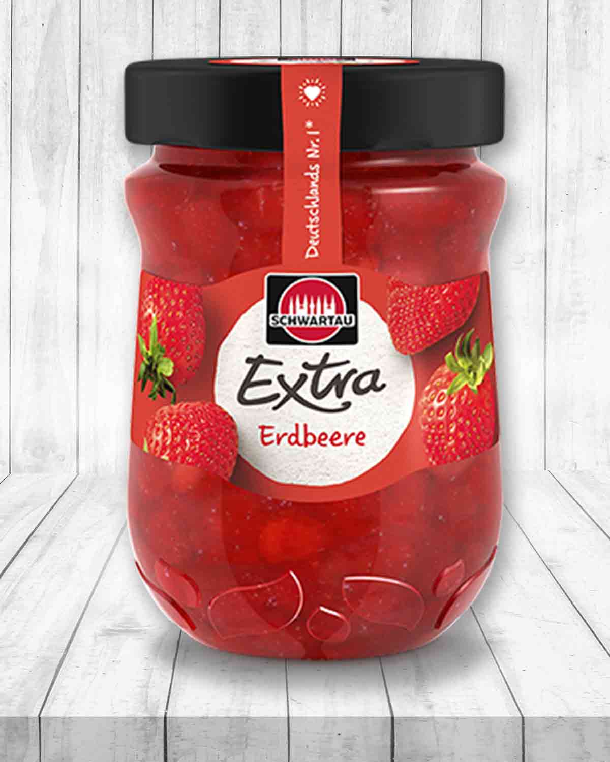 Schwartau Extra Erdbeermarmelade