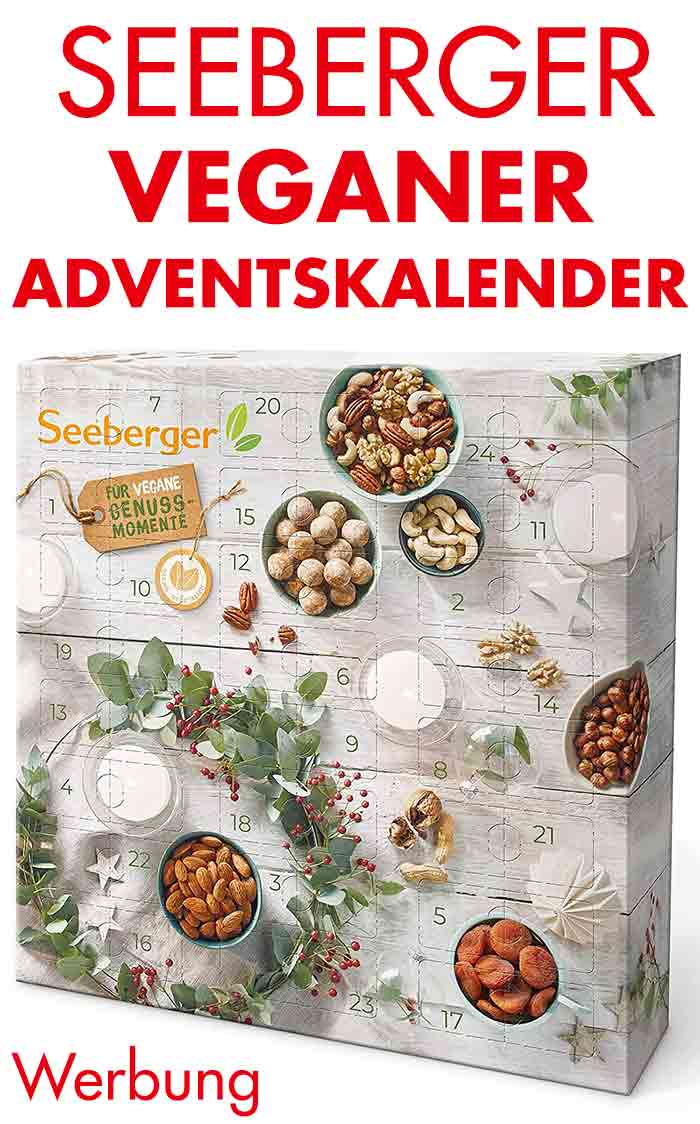 Veganer Seeberger Adventskalender 2022