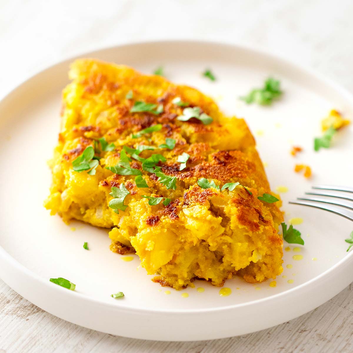 Vegane spanische Tortilla