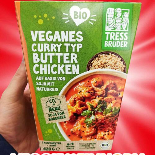 Tressbrüder Veganes Curry Typ Butter Chicken