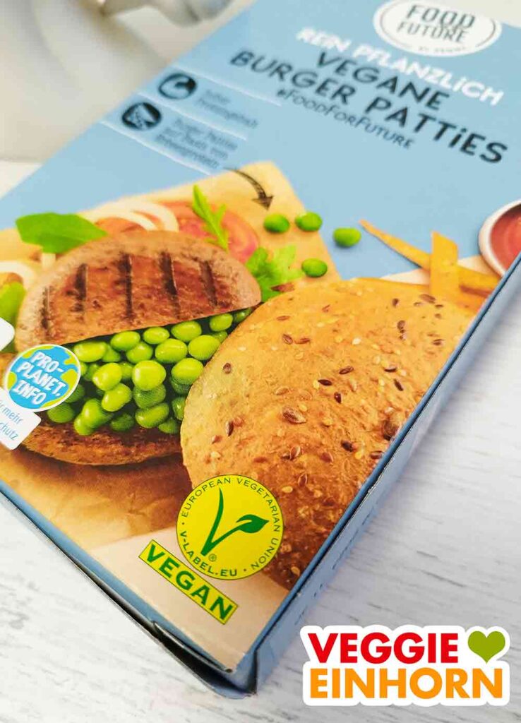 Tiefgekühlte vegane Burger Patties von Penny